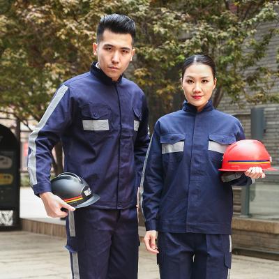 China Anti-Static Supply Custom Made Mens Factory Safety Industrial Reflective Work Clothes Work Clothing for sale