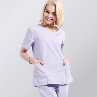 China New Design Hospital Scrubs Wholesale Cheap To Scrub Fashionable Nurse Hospital Medical Jogger Scrubs Uniform Sets For Women for sale