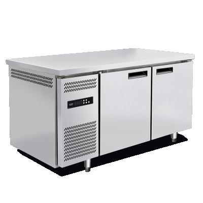 China Commercial Refrigerated Large Food Table Kitchen Tableware Stainless Steel Single-temperature Container Hot Selling Refrigerated Workbench for sale