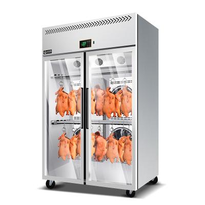 China 360Â ° high quality air cooling design stainless steel buffet circulation equipment drying cabinet food display combination glass air drying cabinet for sale