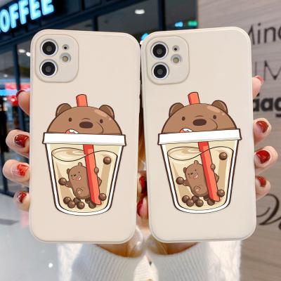 China Apple full package 11 soft max 12 cartoon mobile phone cases waterproof cute phone13pro pro XR/8p suitable for lovers for sale