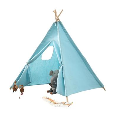 China Diagonal Tying Type Custom Indoor Pyramid Ultralight Pet Cradle Kids Party Toy Tent for sale