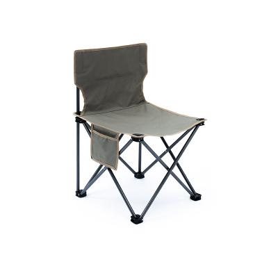 China Easy-carry Outdoor Portable Ultralight Camping Fishing Stool Backrest Maza Art Student Small Leisure Folding Stool for sale