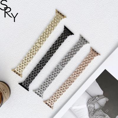 China Easy Installation Dropshipping With Watch tools Stainless Steel Watch Band for IWatch Series 8 7 6 5 4 3 2 Metal Apple Watch Band 44mm 45mm 41mm for sale