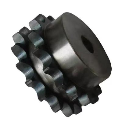 China Mechanical equipment factory wholesale double sprocket chain wheel for mechanical equipment for sale