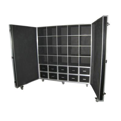 China Customize Case Cabinet Drawer Road Case Aluminum Work Basket Station Flight Case Can Be Customized for sale