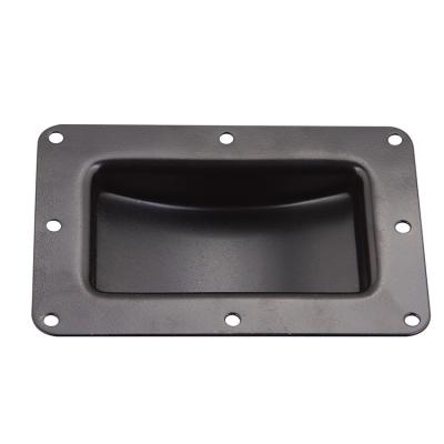 China Stackable Recessed Iron Flight Case Caster Plate for sale