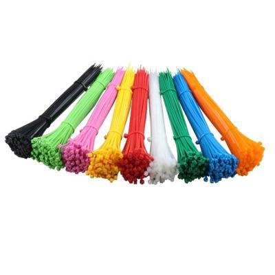 China Wholesale Color Eco-friendly UV Plastic Nylon Cable Ties Self-locking Old Bundled Cable Ties High Temperature Resistance for sale