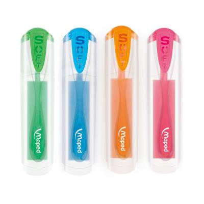 China Tip highlighter light color marker smooth marking soft children flash thick stroke highlighter highlighter candy for sale