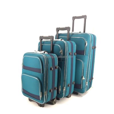 China 2017 New Design Trolley Travel Eva Luggage Sets/Fashionable Soft Cases Trolley Suitcase/Trolley for sale