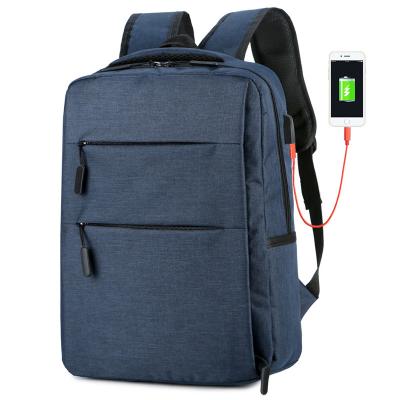 China With Blue USB Computer Mochilas Men School Backpack Durable Lightweight Casual Smart Waterproof Mochilas Backpack for sale