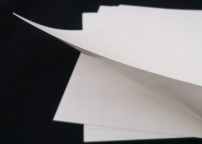 China Clean Appearance C1S Coated White Cardboard Paper FBB Ivory Board for sale