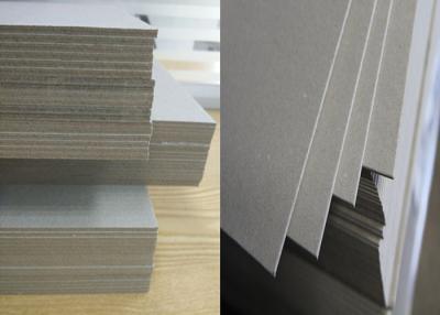 China 1550gsm / 2.55mm laminated grey Strawboard Paper for hard book cover for sale