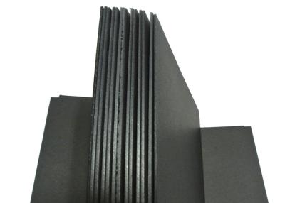 China 1mm / 1.5mm / 2mm / 3mm Thick Solid Black Paper Board For Painting Drawing Diary for sale