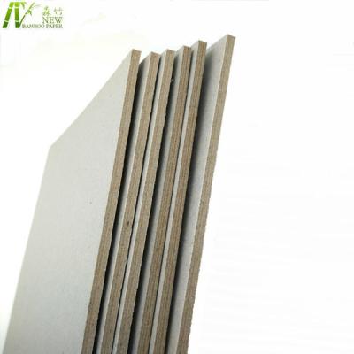 China SGS Certified Hardcover Book Grey Board / Straw Board Paper Rigid Mixed Pulp for sale