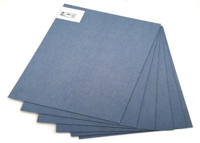 China 350gsm 400gsm 700gsm 1050gsm 1400gsm Hard Thick Blue Color Cardboard Paper Sheets en venta