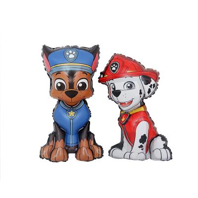 China Gift Toy Paw Toys Balloons Dog Patrol Foil Balloon Kids Birthday Party Decorations Dog Balloon for sale