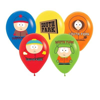 China 12inch South Park Latex Balloon South Park Balloon For Party Supplies Custom Printed Latex Balloon for sale