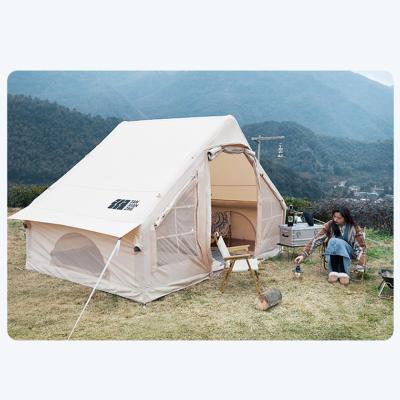 China Portable TANXIANZHE Waterproof Inflatable Tent Camping Family Oxford Fabric Air Inflatable Tent for sale