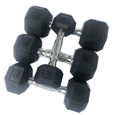 China Dumbbell Rubber Covered Dumbbells Best For Selling Home Gym Dumbbell Adjustable Dumbbell Barbell Features Kg Or Pound for sale