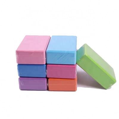 China Wholesale Durable High Density EVA Foam Custom Logo Yoga Block and Bricks for Yoga for sale