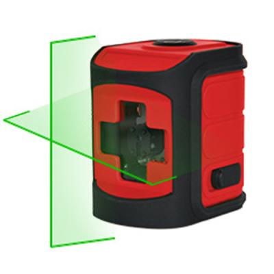 China cross line laser level green two line cross laser level SA-02C 70x56x75mm for sale