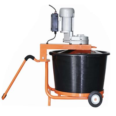 China Electric Portable Concrete Mortar Mixer 60 Liter 370W Cement Mixer HM-80 for sale