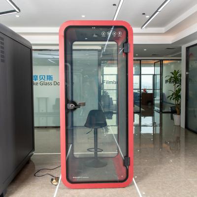 China Modern Custom Make Phone Booth Desktop Design Model Movable Soundproof Acoustic Phone Pod for sale