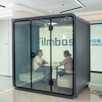 China Sound Proof Acoustic Storage Meeting Pod Telephone Office Private Voice Recording Soundproof Phone Booth for sale