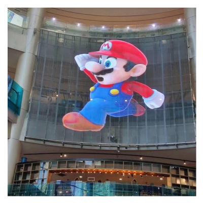 China 2022 New Outdoor Advertising Outdoor Glass Transparent Led Display Screen for sale