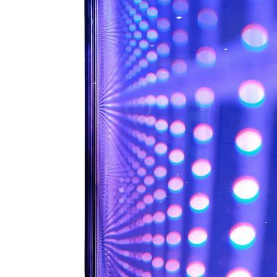 China Indoor Stained Glass Curtain Indoor Advertising Video Wall P5*10 P10 P20 Led Display Screen Panel Transparent Glass Led Display for sale