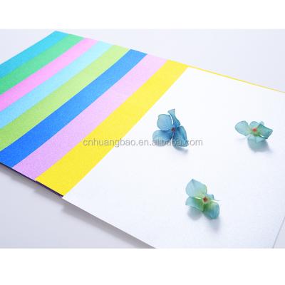 China Wholesale 250GSM DIY Craft Paper Making Waterproof Cake Topper Glitter Cardstock for sale