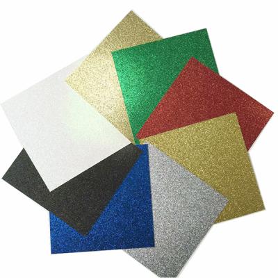 China Glitter Card Wholesale 250gsm Craft Paper Card Glitter For Making Cake Topper for sale