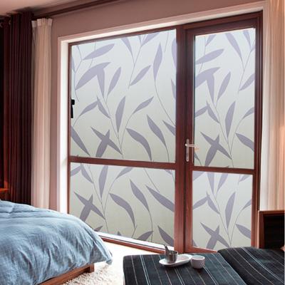 China WONABLE self adhesive CPP frosted foil pattern window film glueless privacy window film for decoration for sale