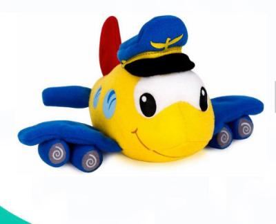 China Kids Gift High Quality Eco-Friendly Soft Airplane Soft Stuffed Plush Toy Airplane Custom Made Toy for sale