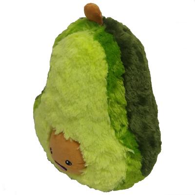 China 2020 hot sale plush toy avocado stuffed plush soft kawaii avocado pillow toy fruit cute plush toys for sale