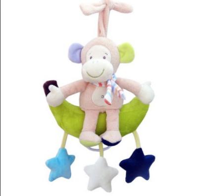 China Kids Gift Baby Toys Educational Mobile Musical Toys Plush Newborn Rattle Playing Kid Bell Kids Toys for sale