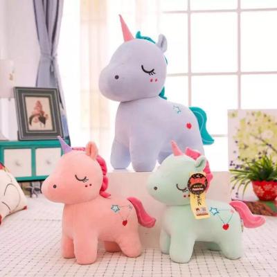 China Gift Factory Direct Custom Unicorn Plush Stuffed Toy Animals Soft Toys for sale