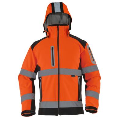 China Customizable Designed Construction Worker Outdoor Safety Water Proof Reflective Work Vest for sale