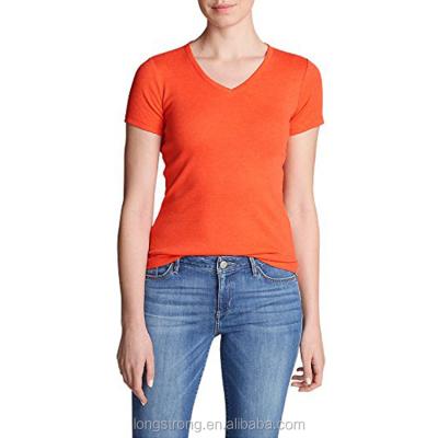 China 2022 Women's X-Temp V-Neck Tee Anti-Shrink for sale