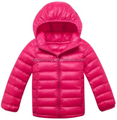 China Breathable Outdoor Winter Kids Windproof Hoodie Padded Waterproof Kids Down Jacket for sale