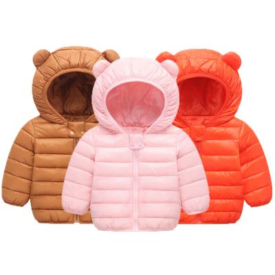 China Lightweight Thin Baby Autumn And Winter Children's Coat Winter Cotton Jacket Cheap Breathable Children's Clothing for sale