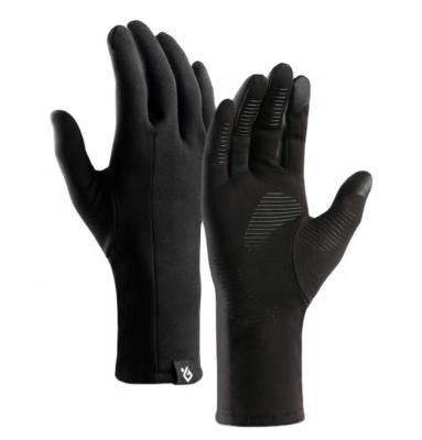 China Men Wool Fleece Winter Single Ski Bike Outdoor Nylon Fluff Gloves for sale