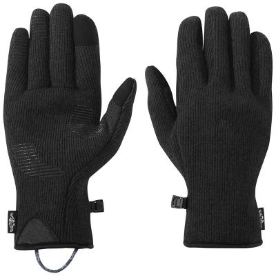 China Winter Best Seller Woolen Gloves Men's Single Ski Bike Outdoor Nylon Flurry Gloves for sale