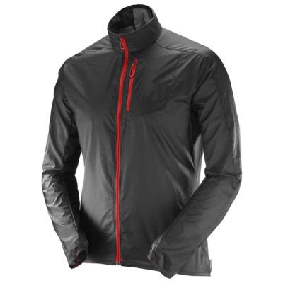 China Lightweight Cycling Running Coat Breathable With Reflective Tape Windproof Waterproof Cycling Running Jacket for sale