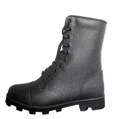 China Brand Name Leather Military Boots Winter Combat Army Shock Resistant Boot for sale