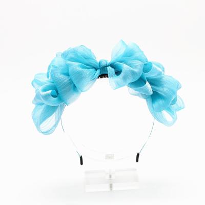 China Girls Fashion Loose Headbands Cute Hair Accessories Cloth Baby Headband Bows For Girls Children for sale