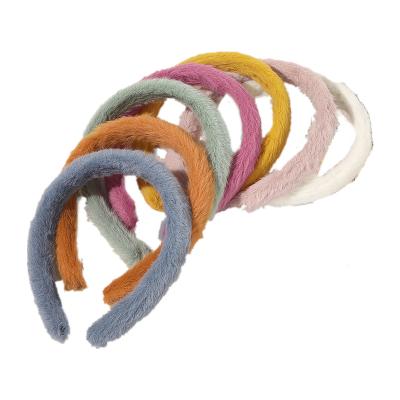 China Woven Headband Hair Band Thick Wide Soft Comfy Head Band Boho Headwear Hair Bands Straw Padded Headbands Fashion Rattan for sale