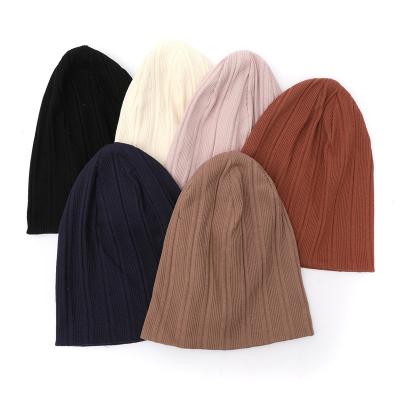 China VECRY JOINT Women's Beanie Knit Beret Ribbed Baggy Skull Hat Summer Winter Slouchy Hat for sale