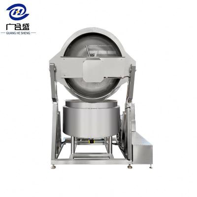 China Vegetable Processing Plant Factory Directly Supply Sus304 Stainsteel Heating Steam Tipping Coated Kettle for sale